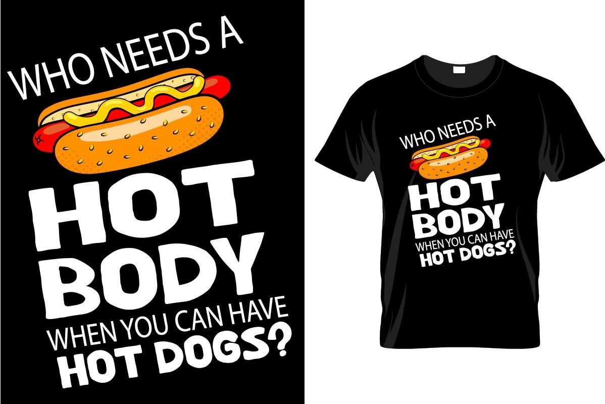 Hot-Dog T-Shirt Designs