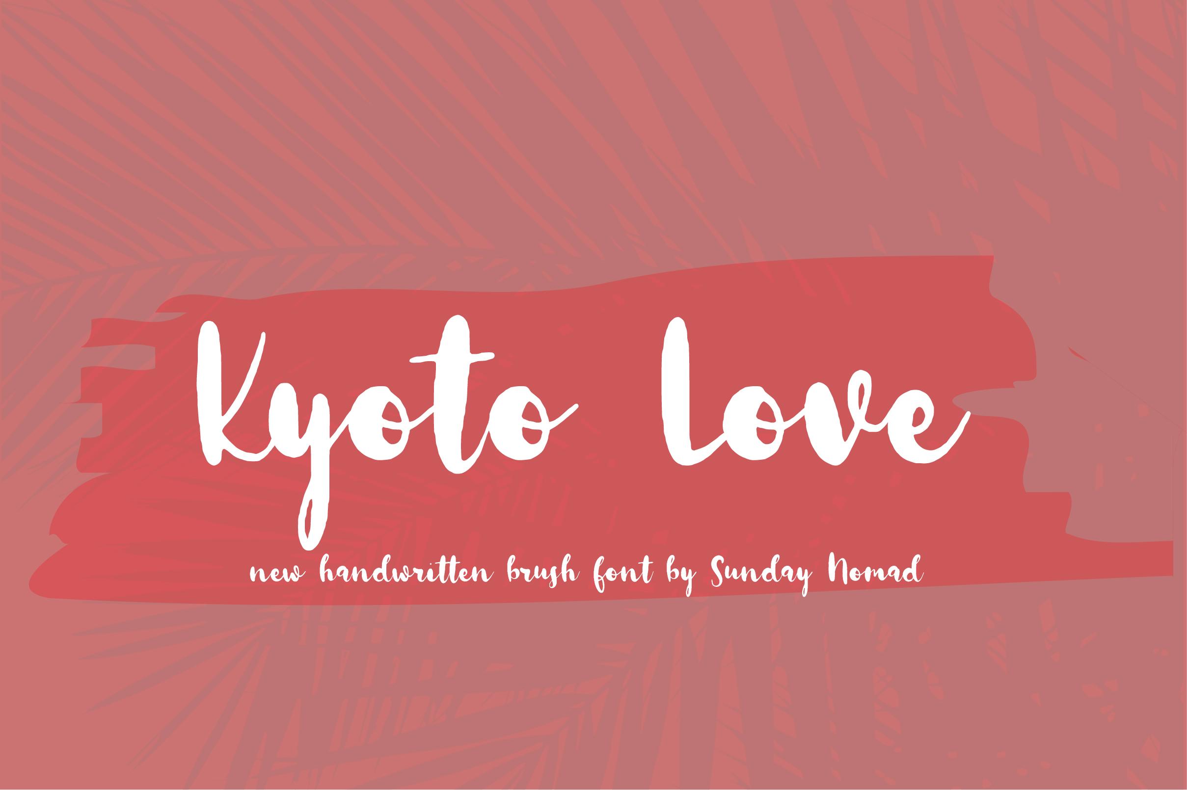 Kyoto Love Font