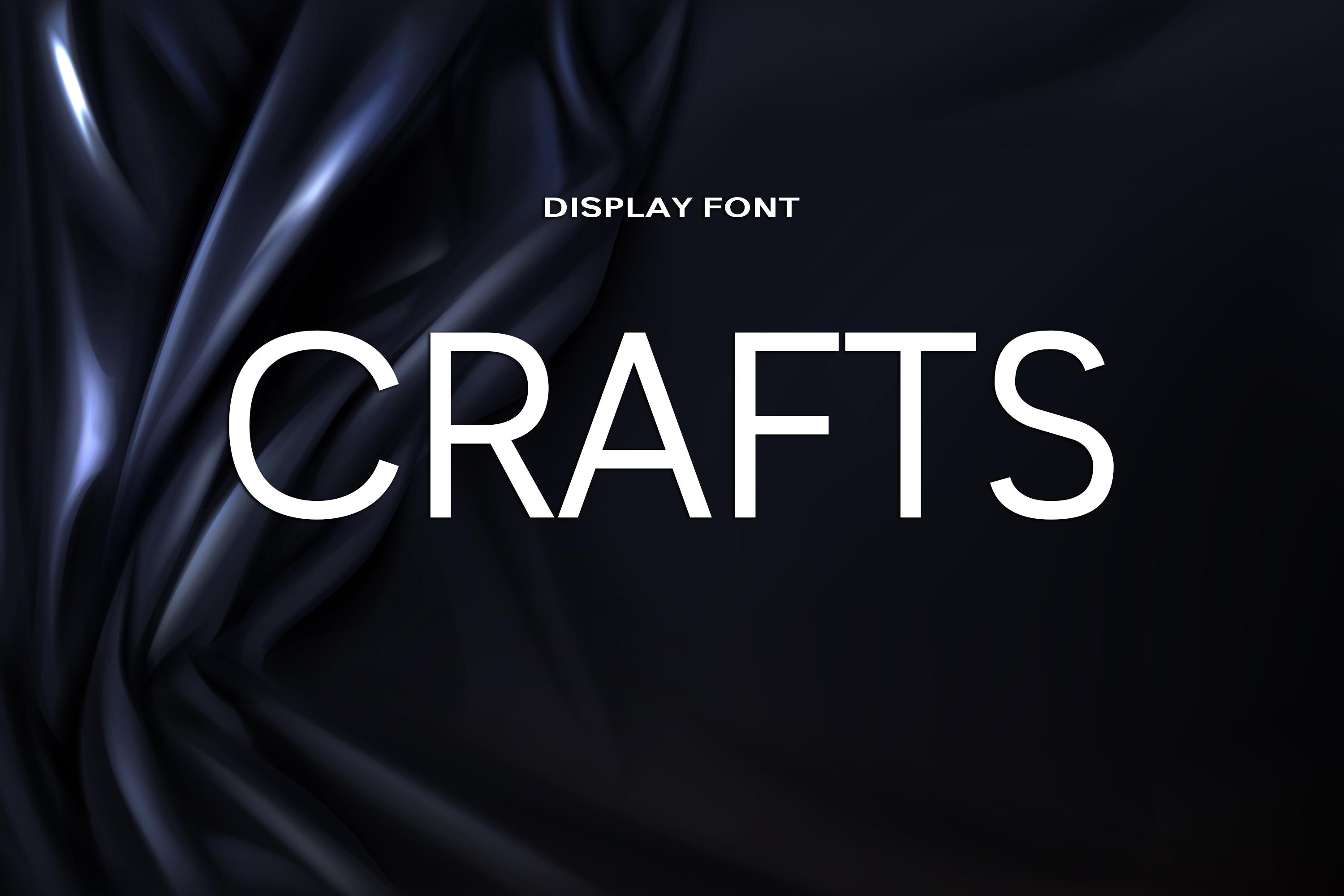 Crafts Font