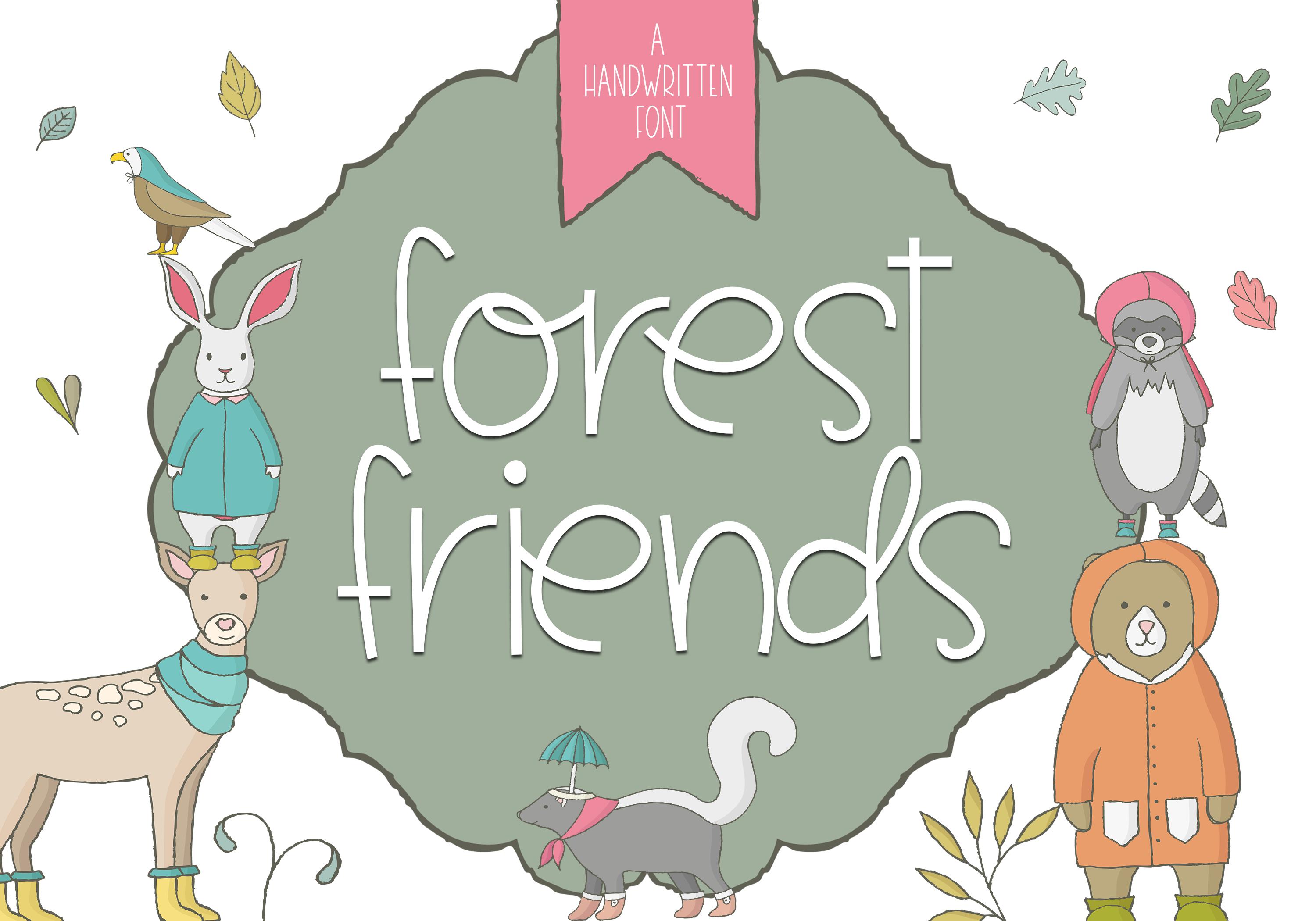 Forest Friends Font