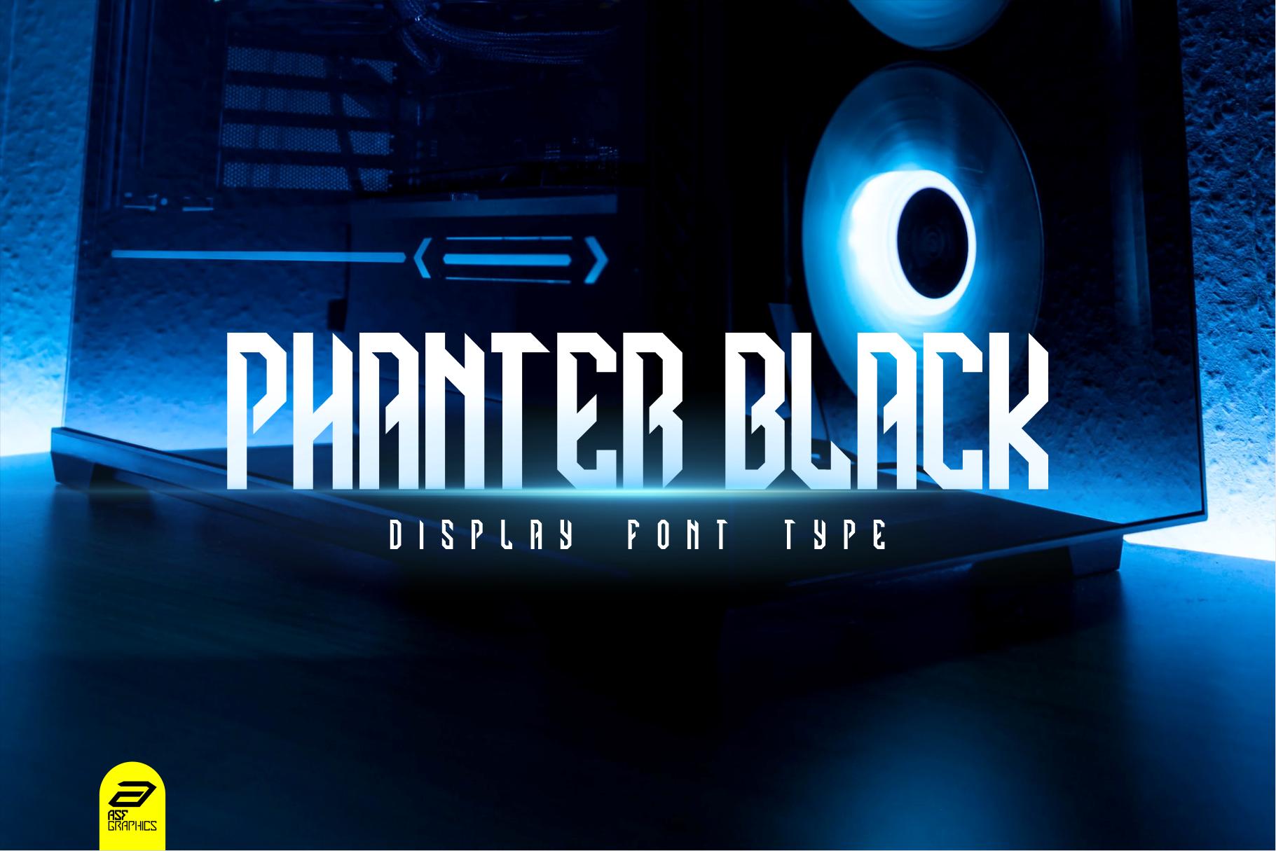 Phanter Black Font