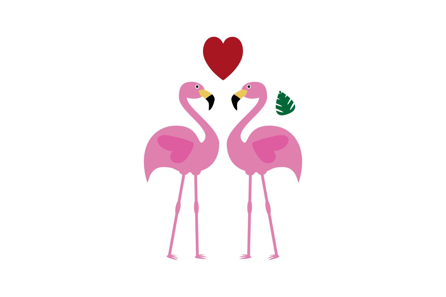 Flamingo in Love