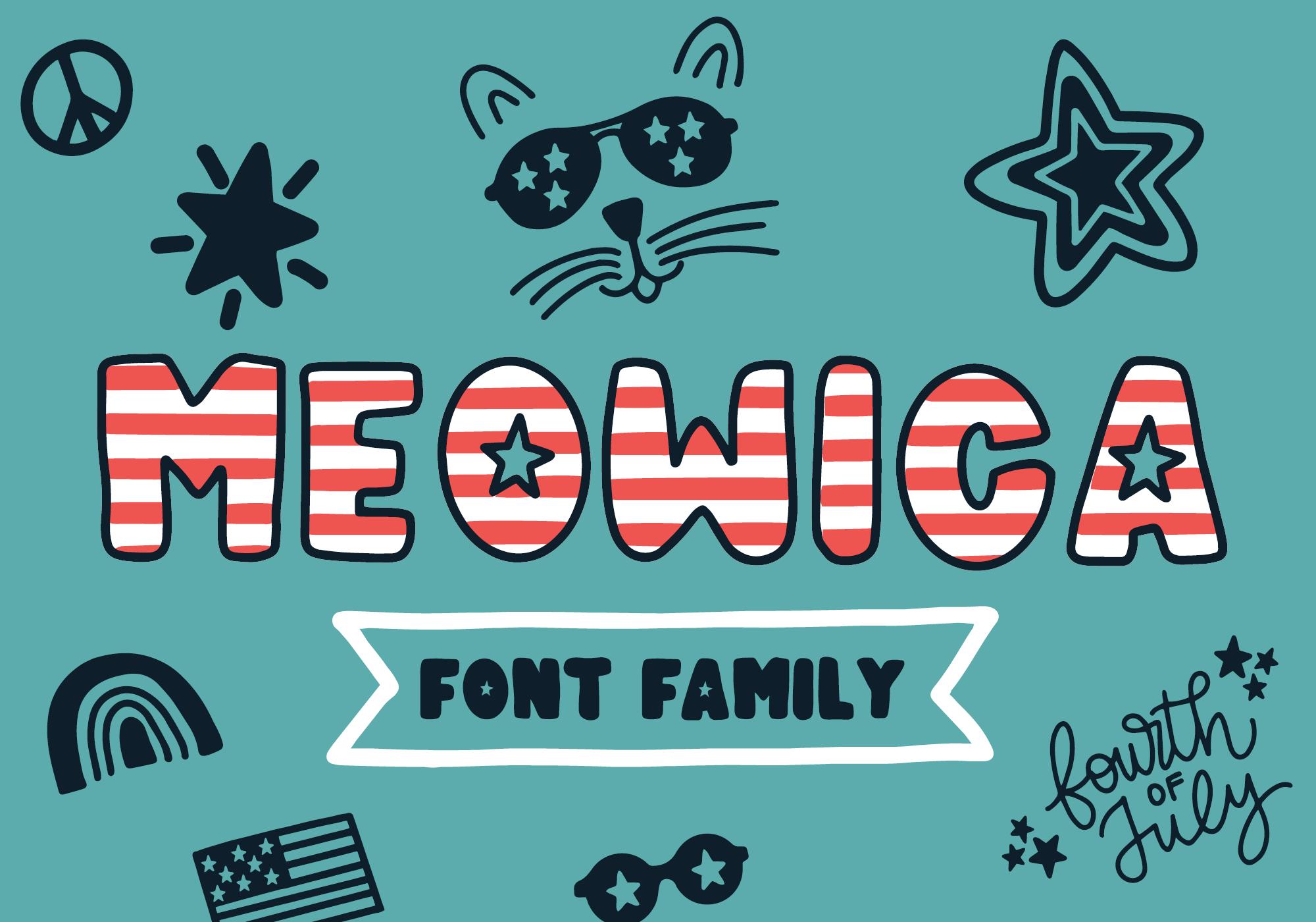 Meowica Font