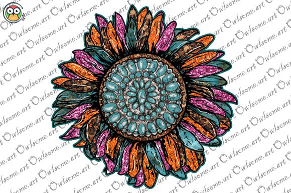 Sunflower Western Sublimation