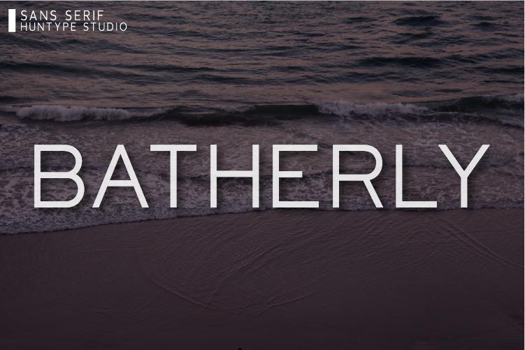 Batherly Font
