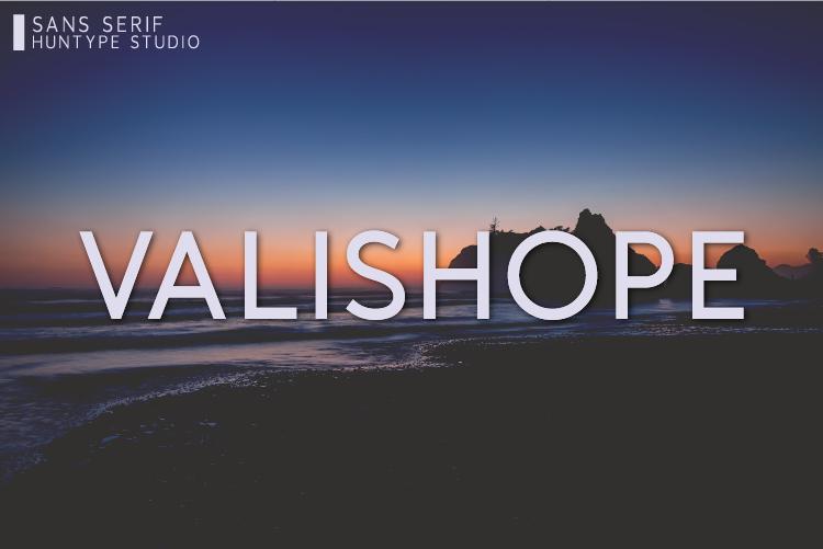 Valishope Font