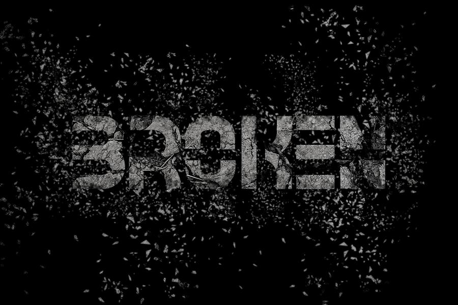 Broken Font