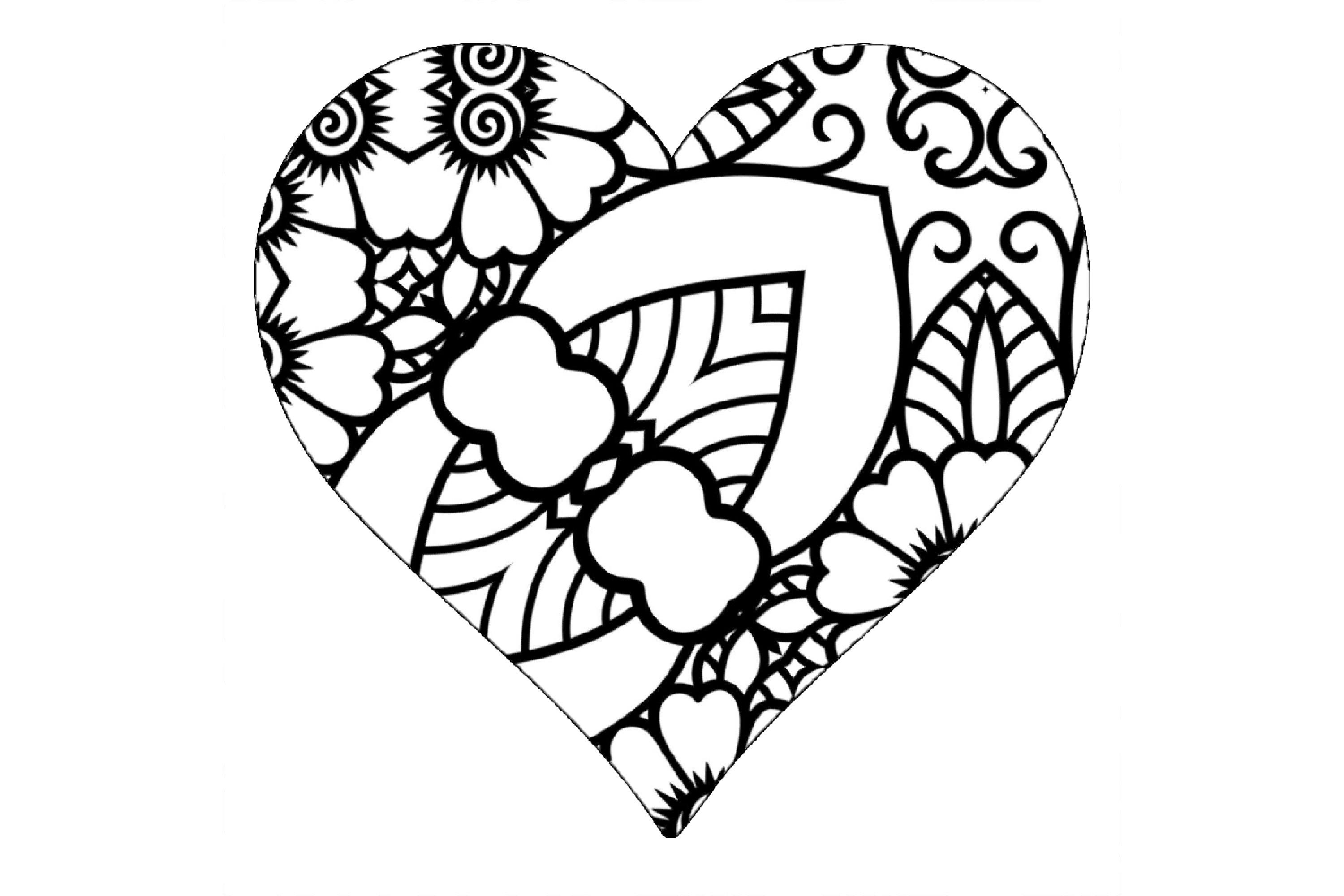 5 Valentine Flower Hearts 14