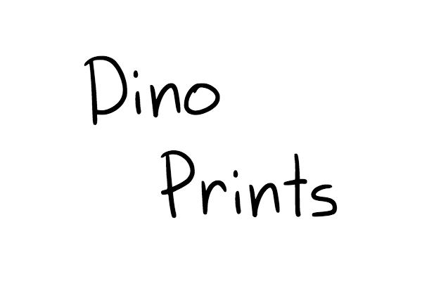 Dino Prints Font