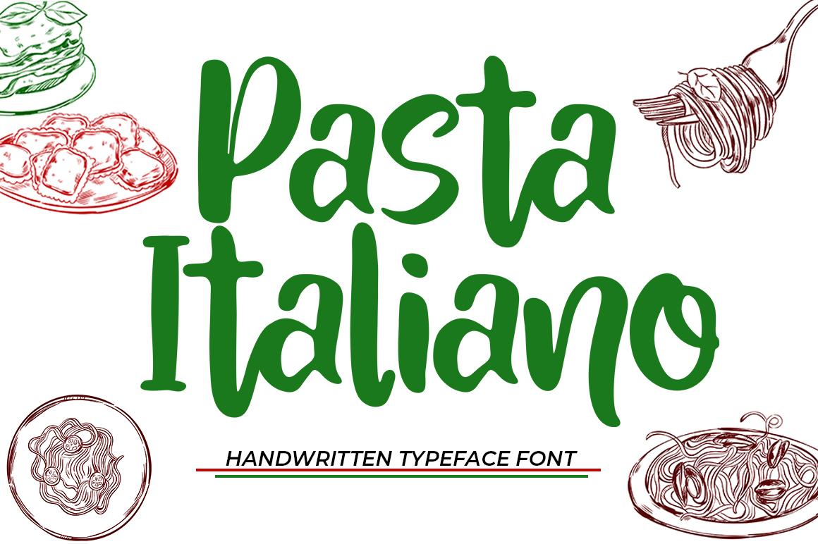 Pasta Italiano Font
