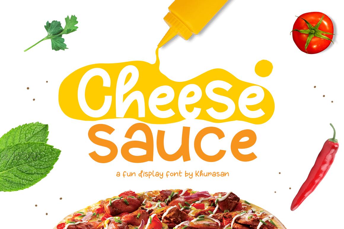 Cheese Sauce Font
