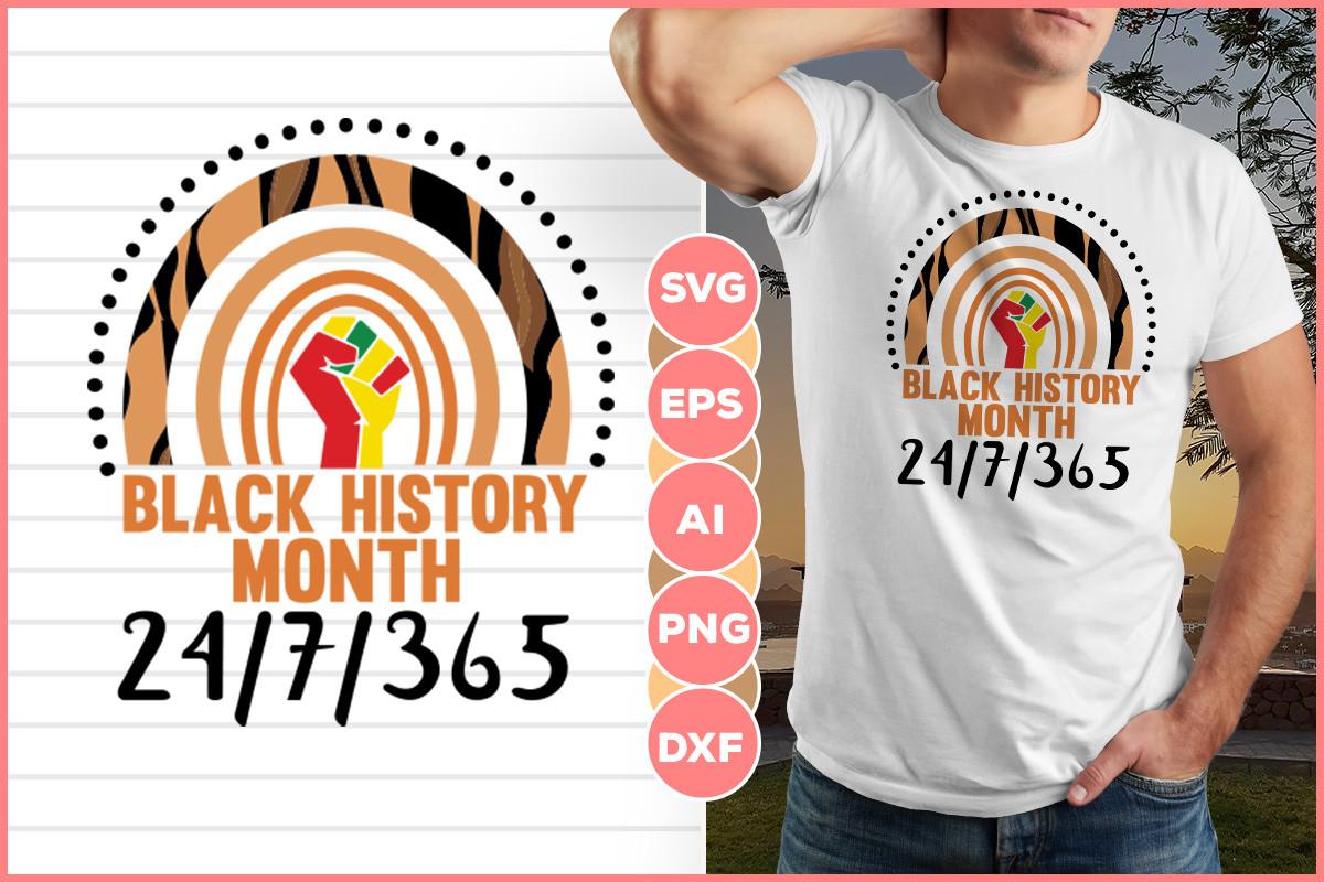 Vintage Black History Month  Design