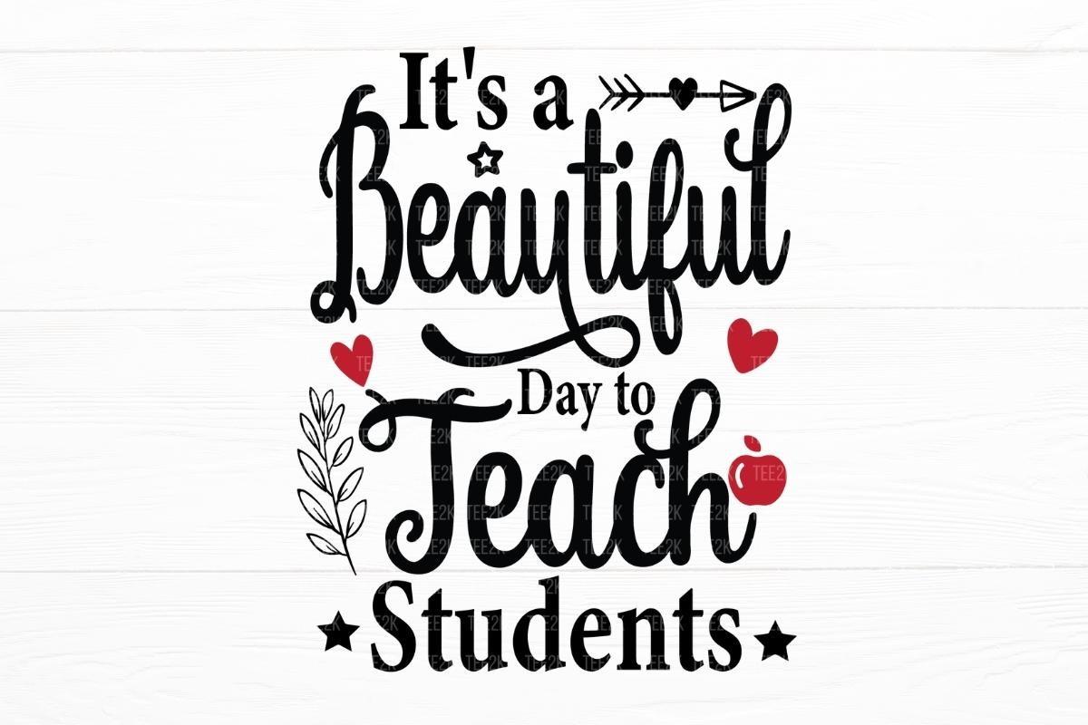 It's a Beautiful Day to Teach Students