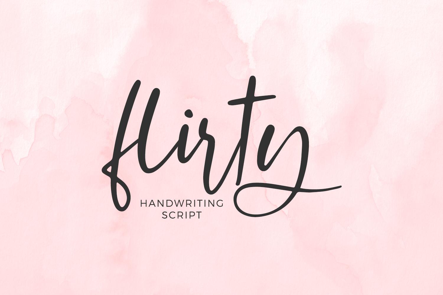 Flirty Font