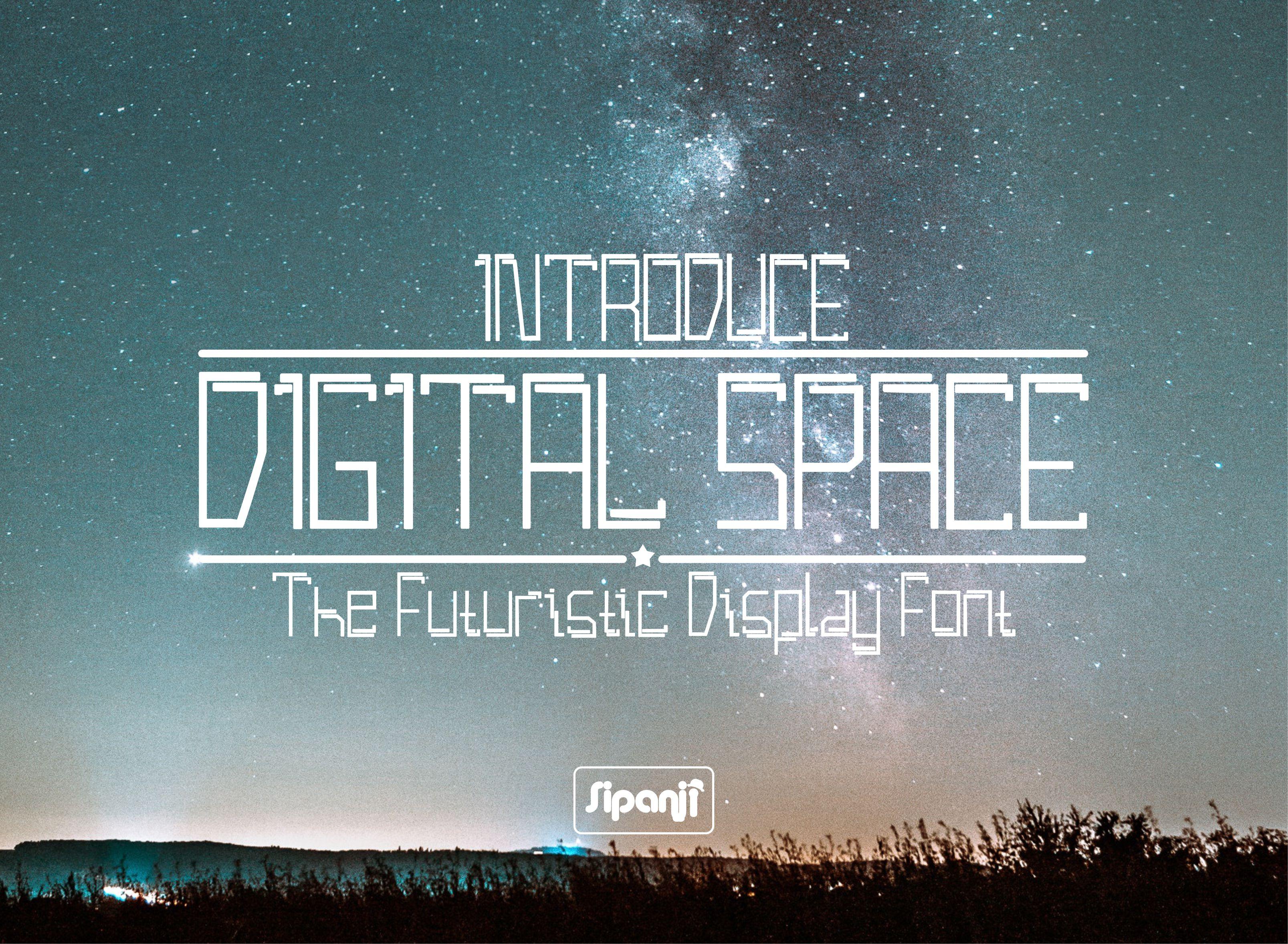 Digital Space Font