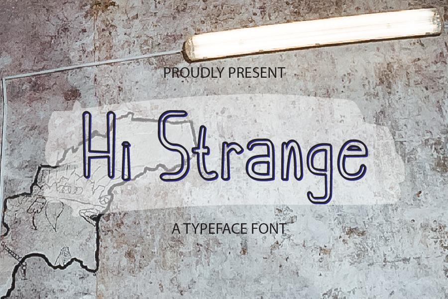 Hi Strange Font