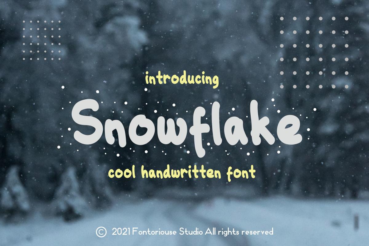 Snowflake Font
