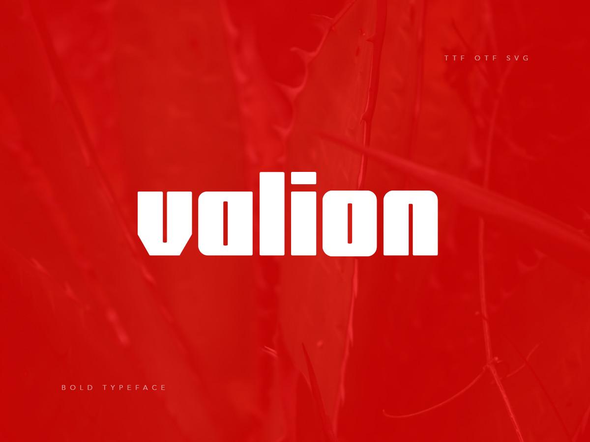 Valion Font