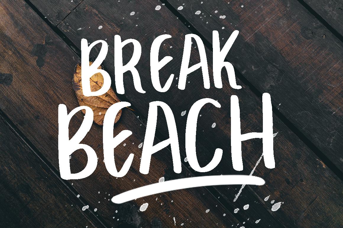 Break Beach Font