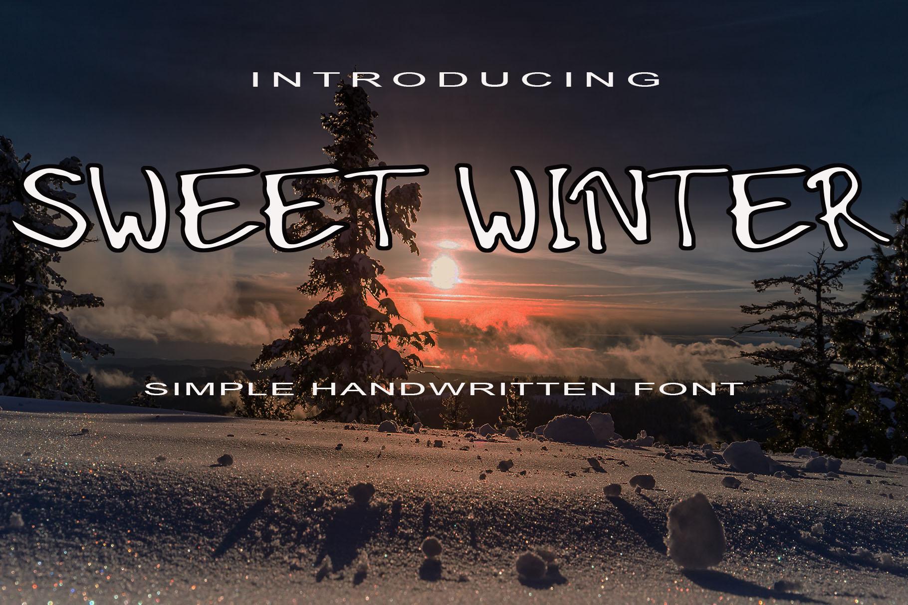 Sweet Winter Font