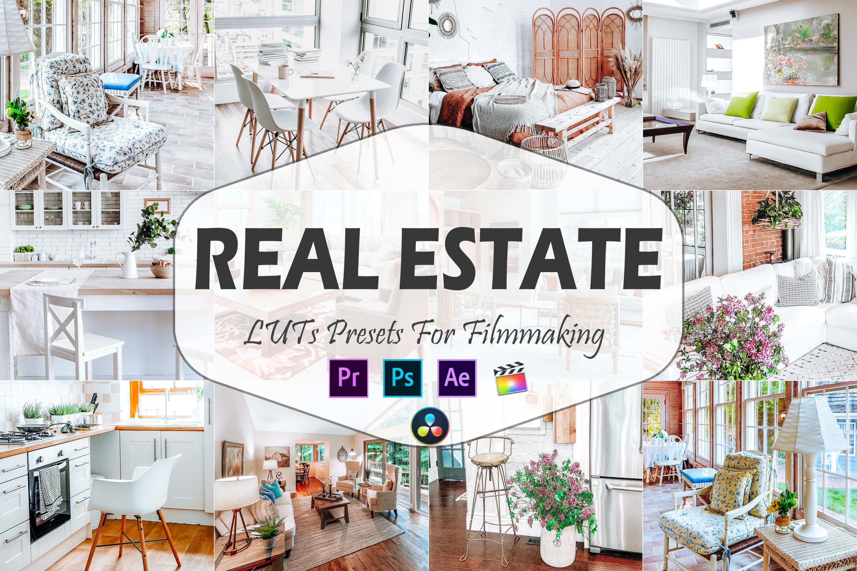 20 Real Estate Video LUTs Presets
