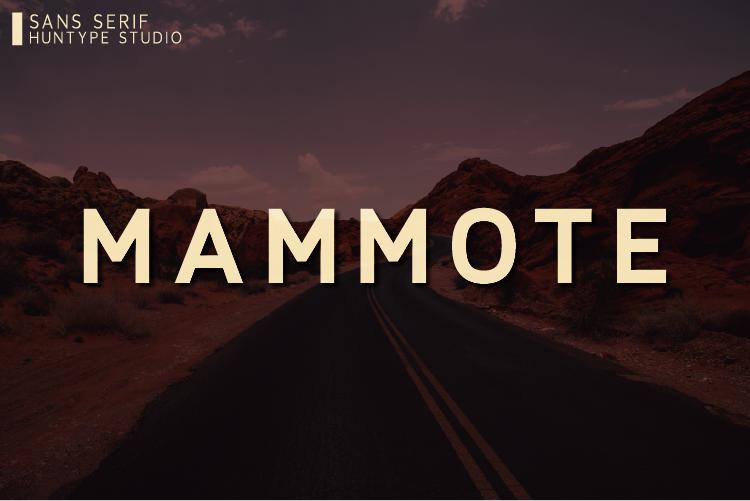 Mammote Font