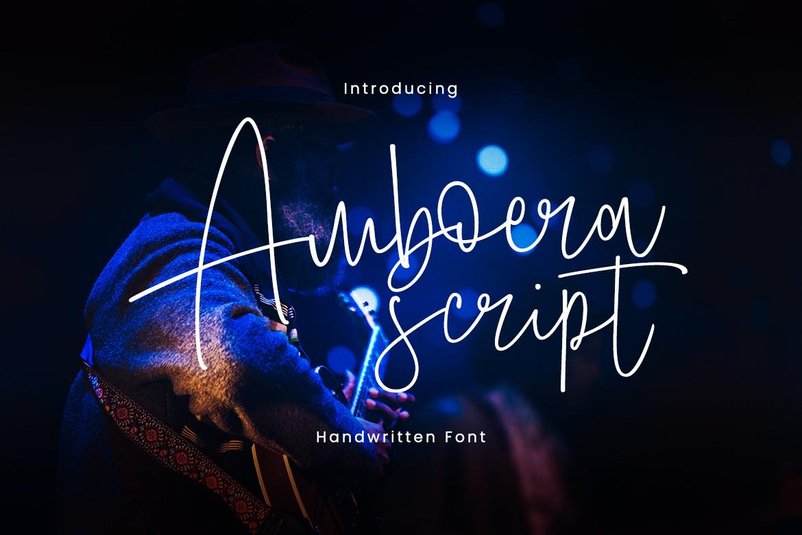 Amboera Script Font