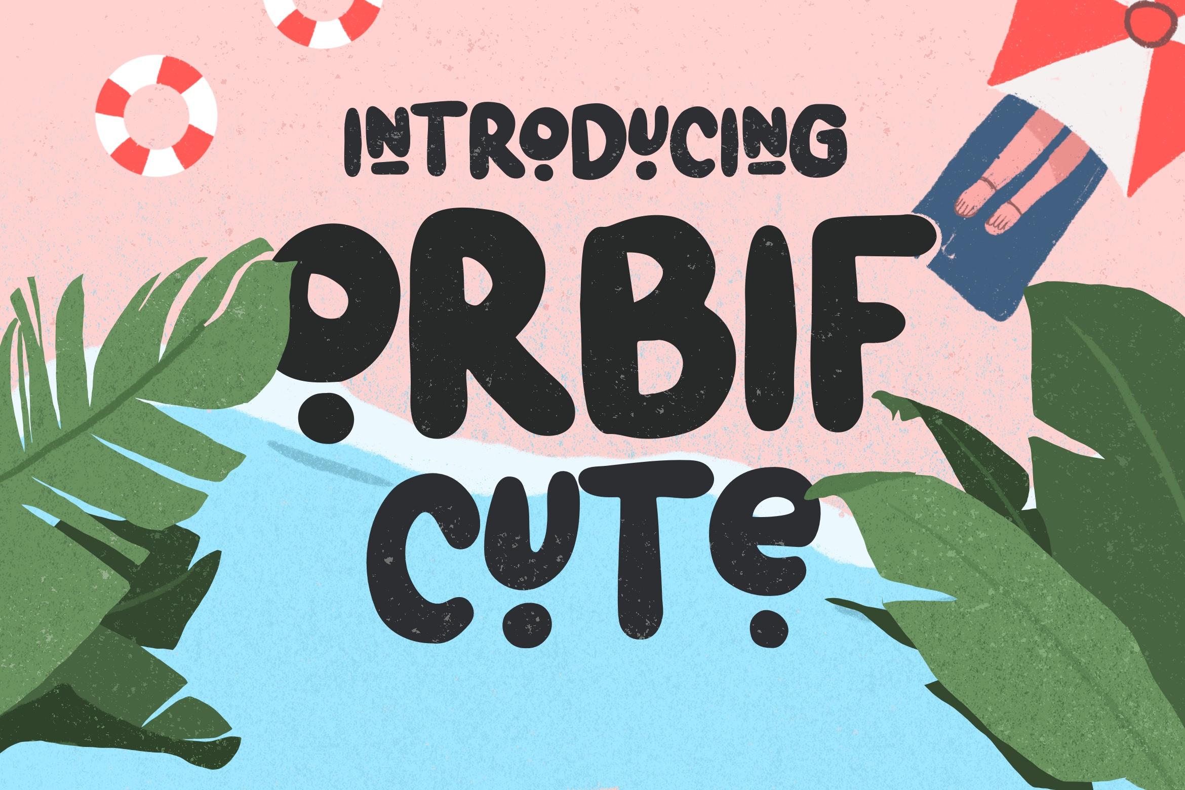 Orbif Cute Font