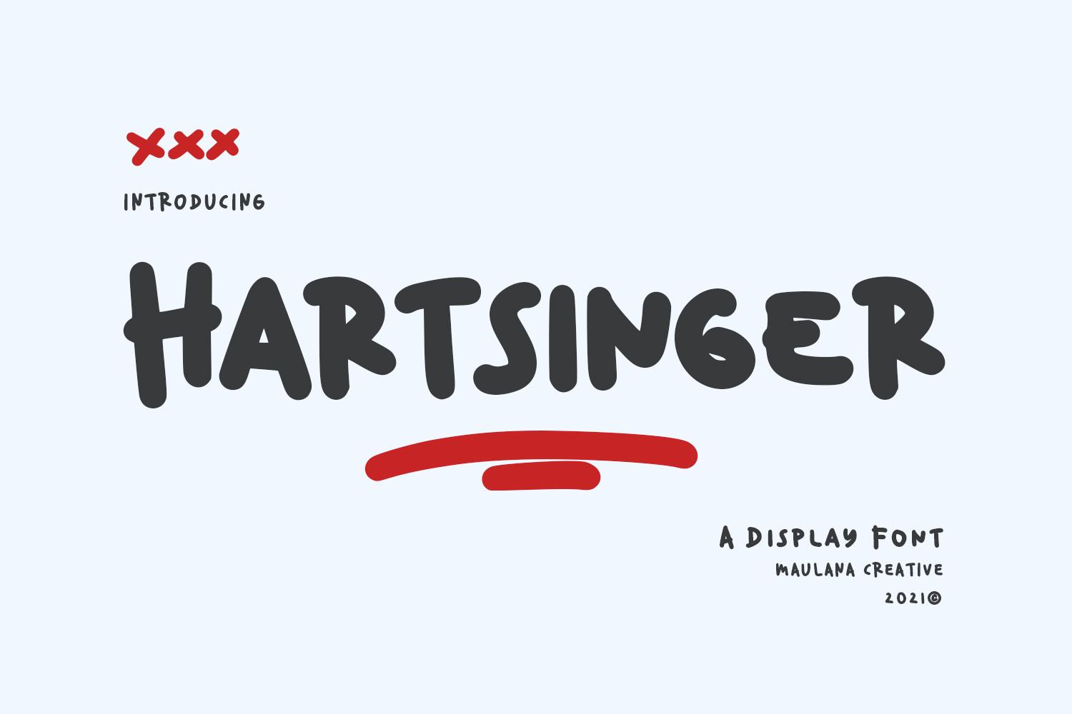 Hartsinger Font