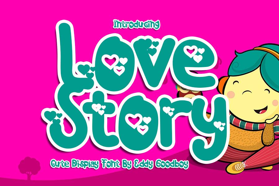 Love Story Font