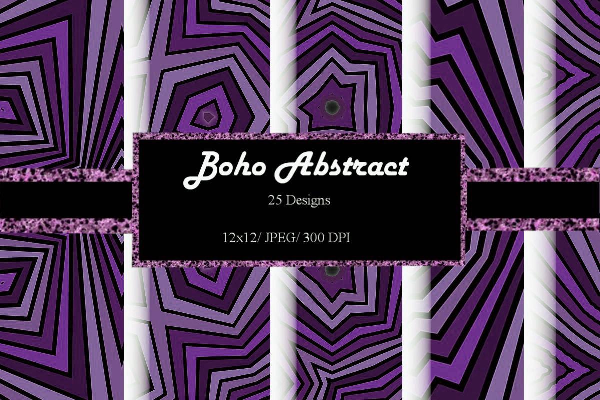 12x12  Digital Paper Abstract Boho 35