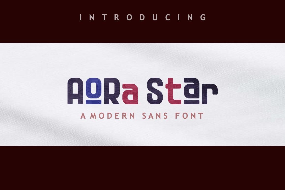 Aora Star Font