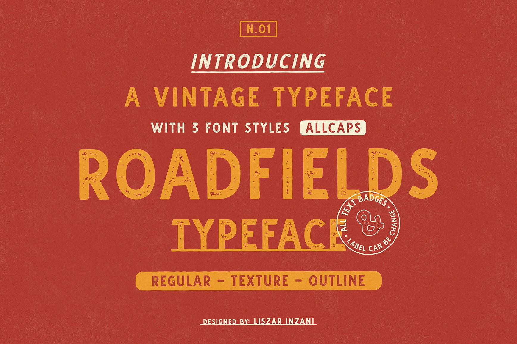 Roadfields Font