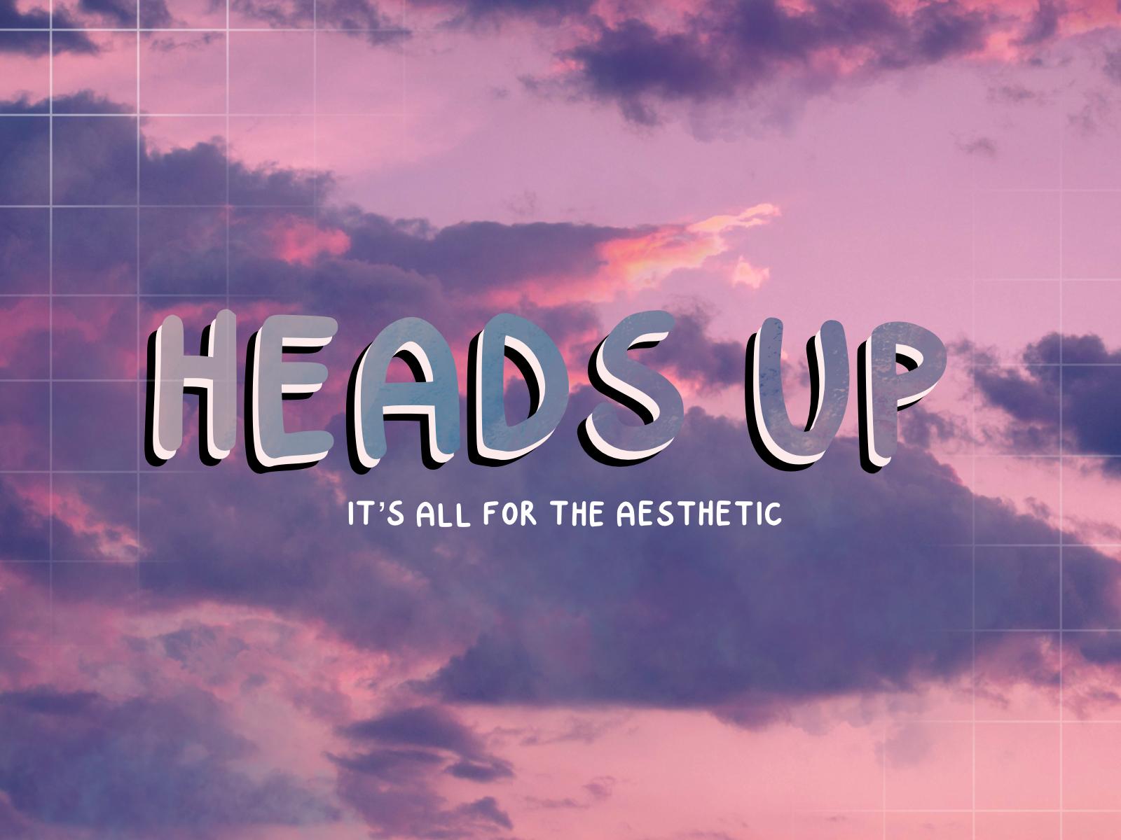 Heads Up Font