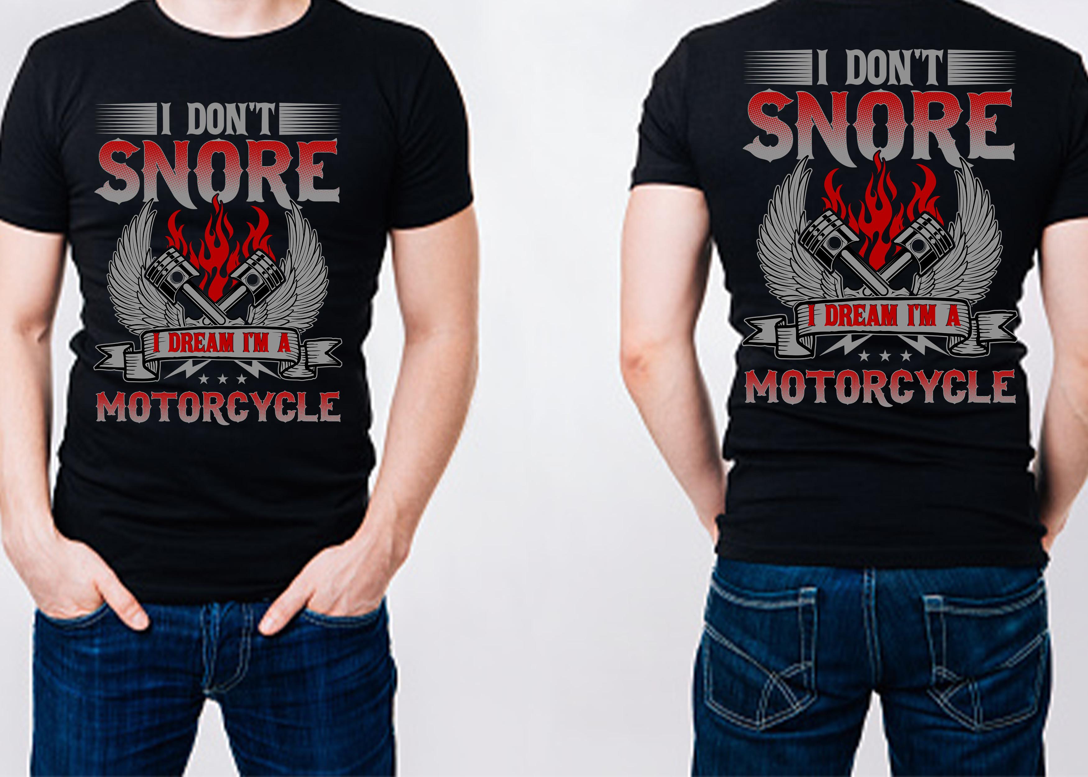 Motorcycle T Shirt Design ,bike Lovers