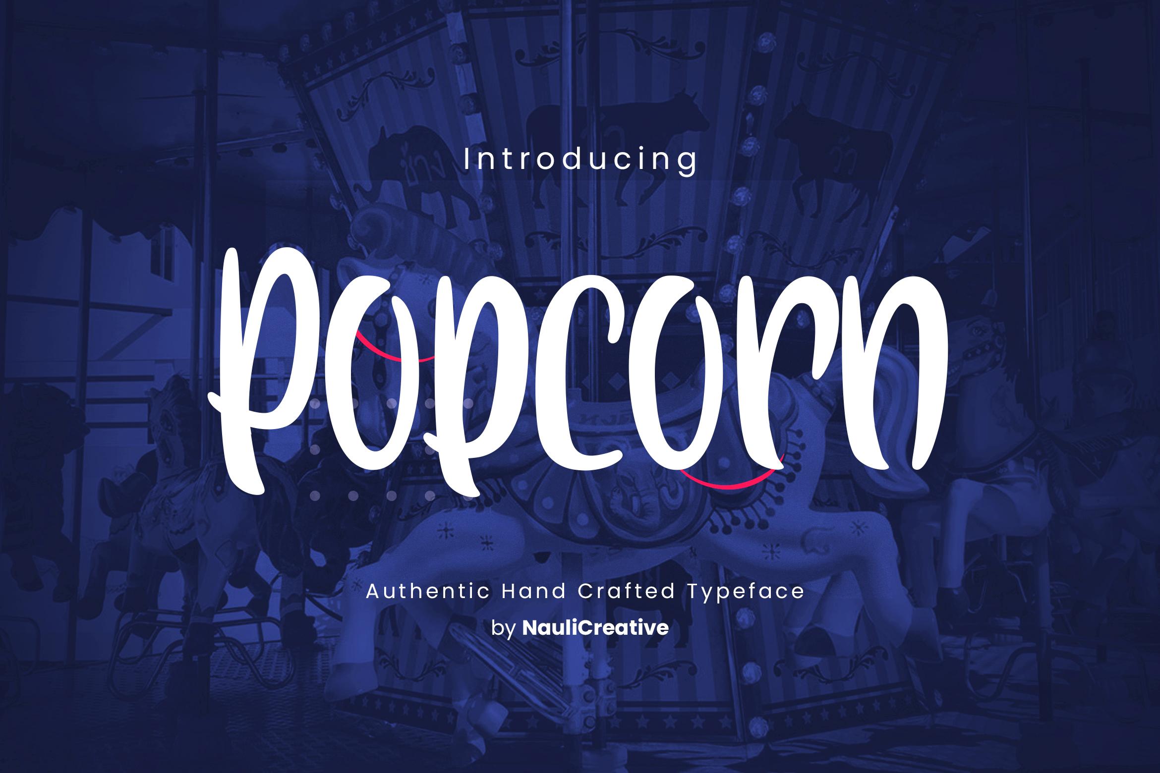Popcorn Font