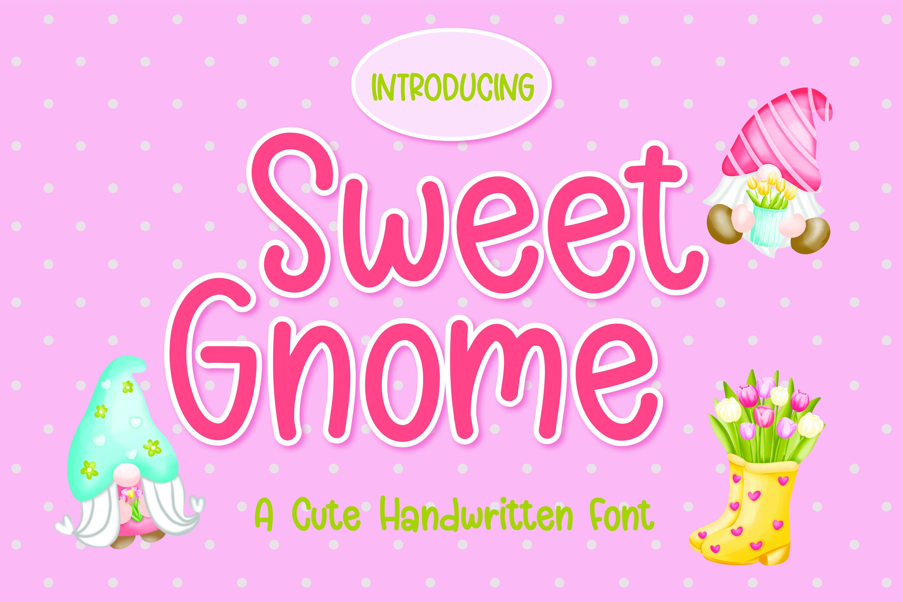 Sweet Gnome Font