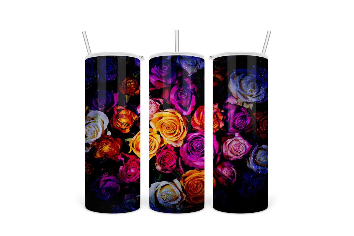 20oz Tumbler Rose Glittre Valentine