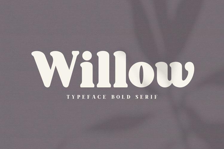 Willow Font