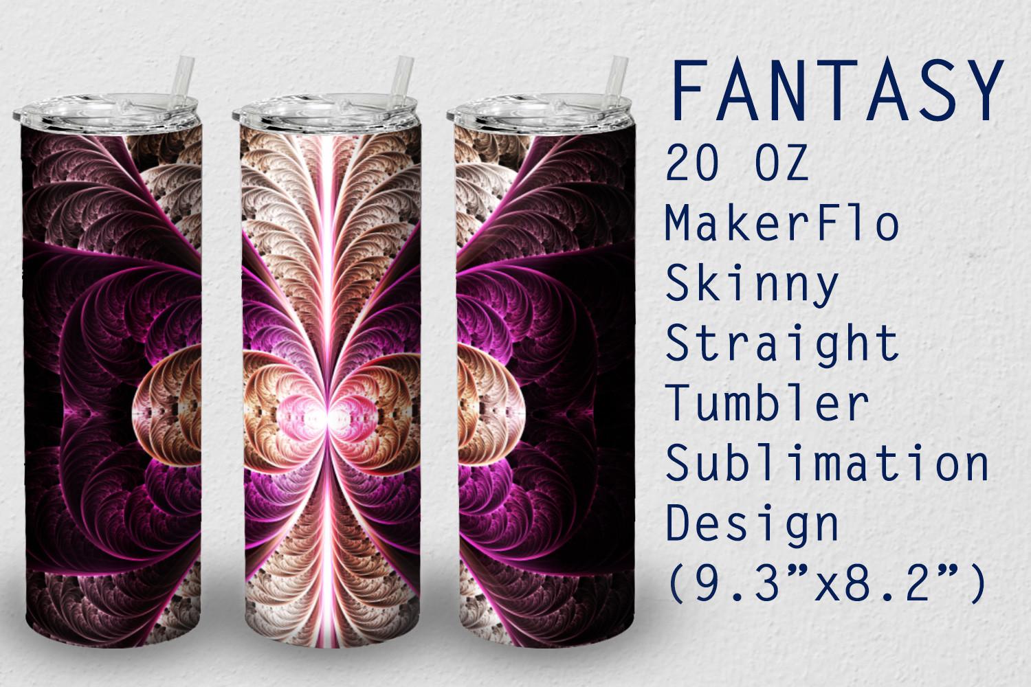 Tumbler Straight 20 OZ Sublimation Fanta