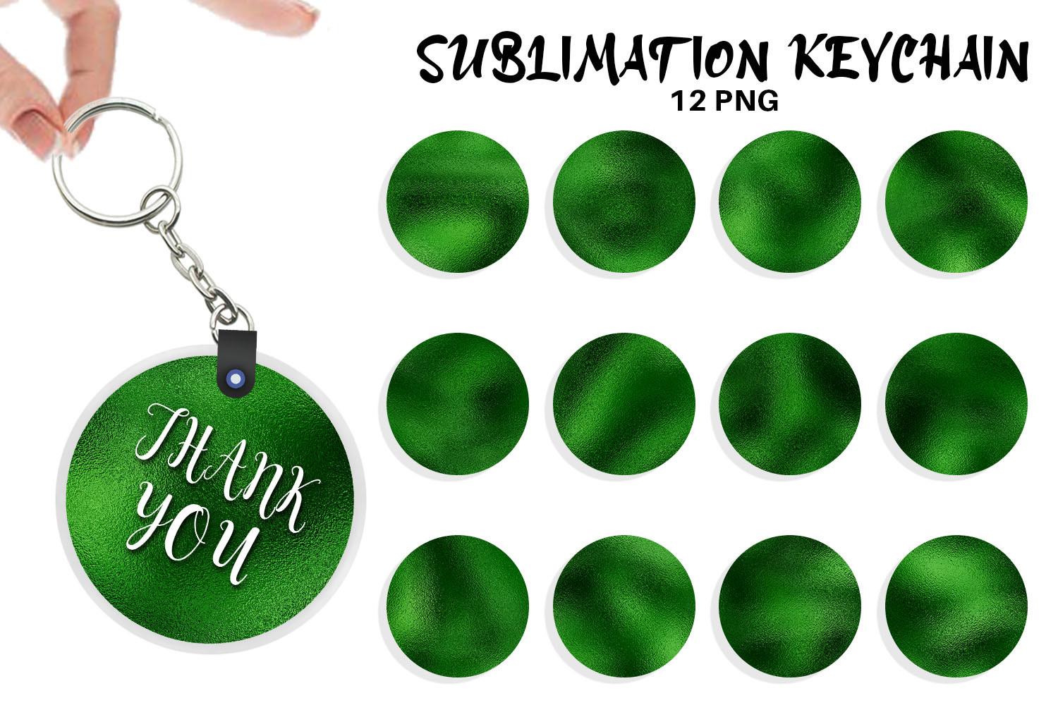 Keychain Sublimation Design Foil Texture