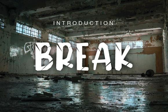 Break Font