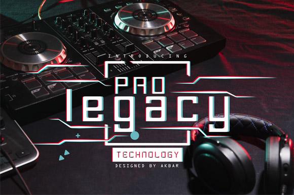 Pro-Legacy Font