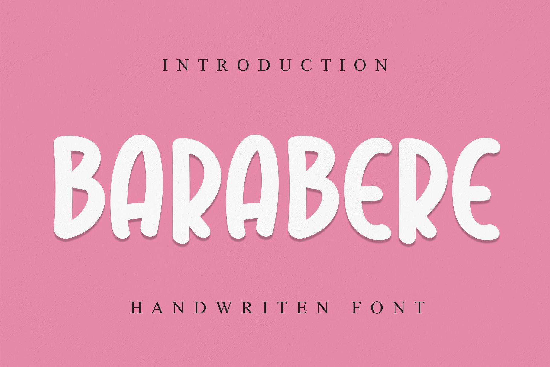 Barabere Font