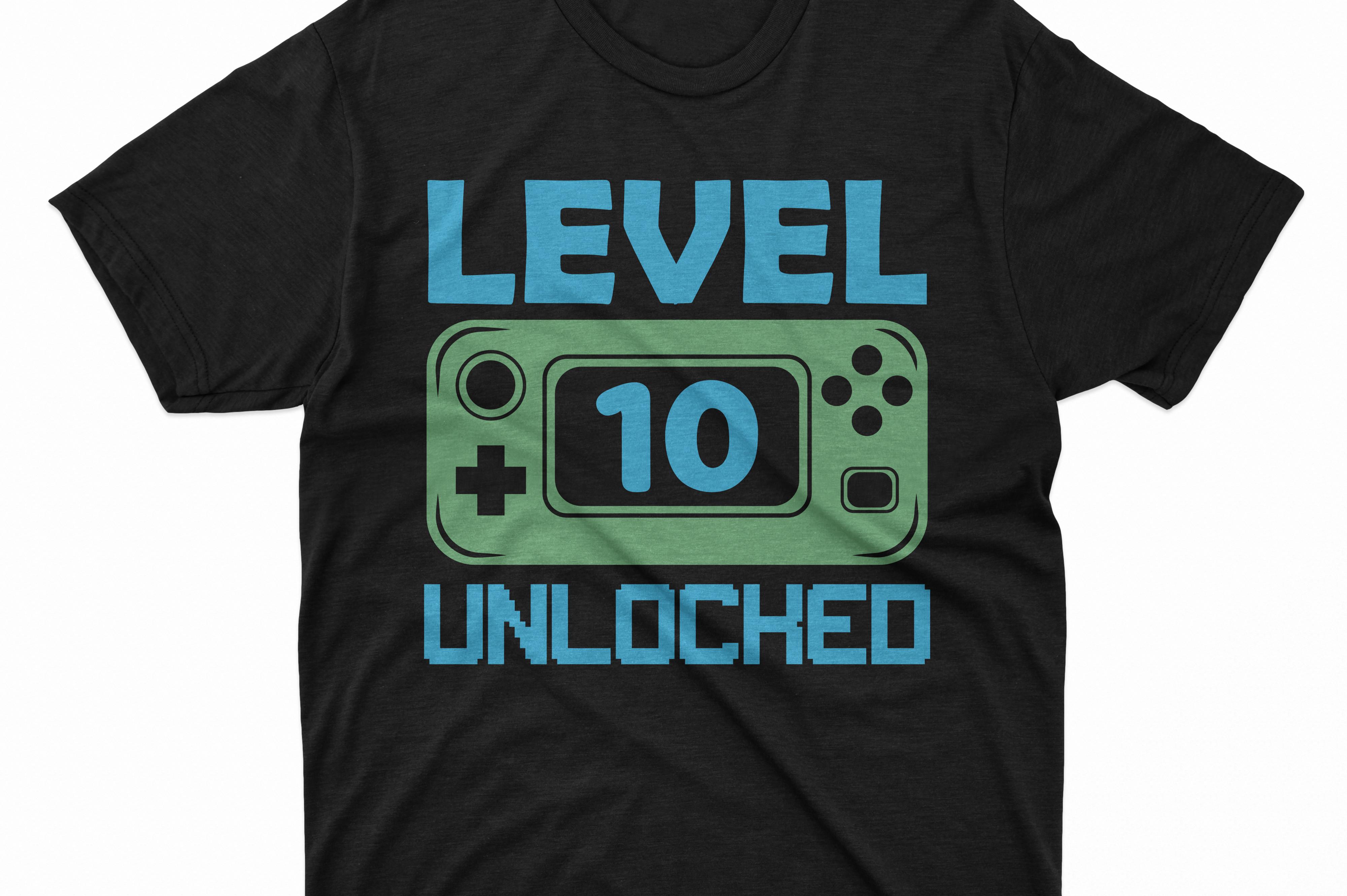 Level 10 Unlocked Gaming Shirt