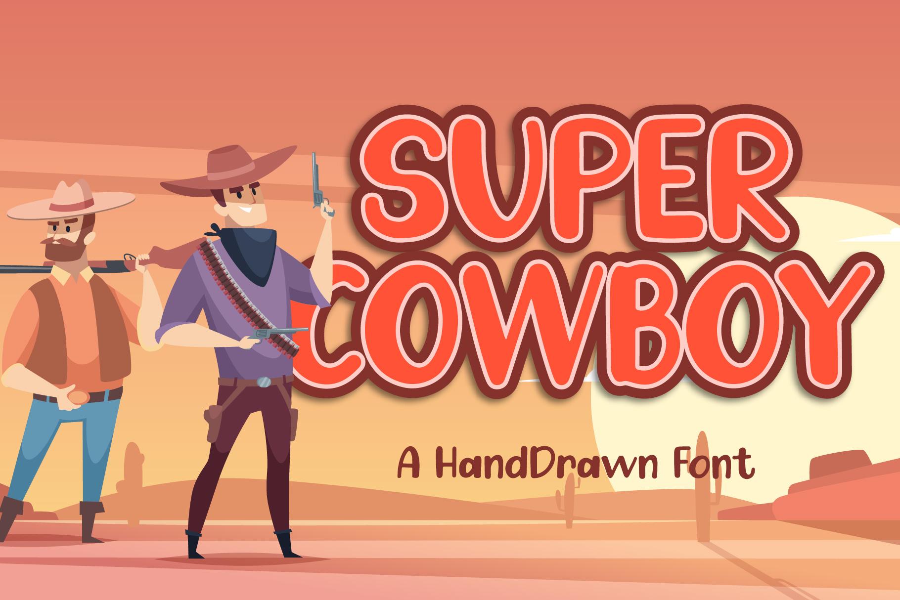 Super Cowboy Font
