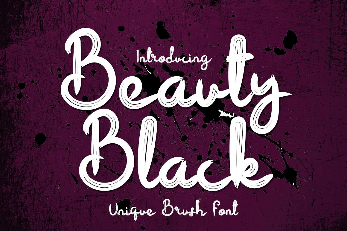 Beauty Black Font