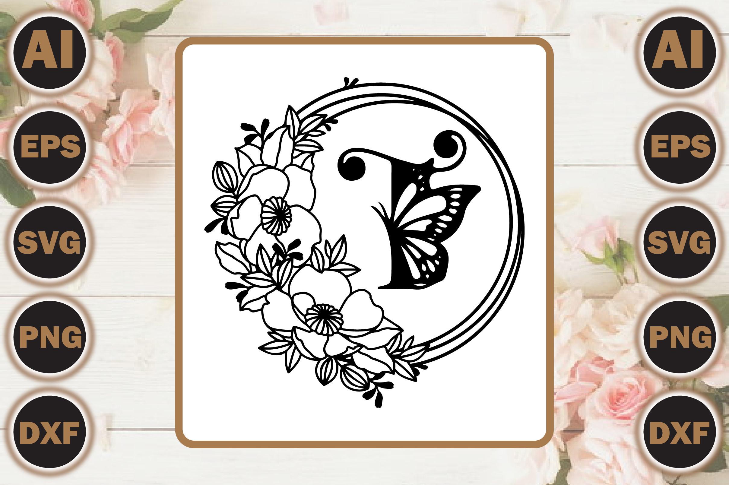 Butterfly Alphabet T