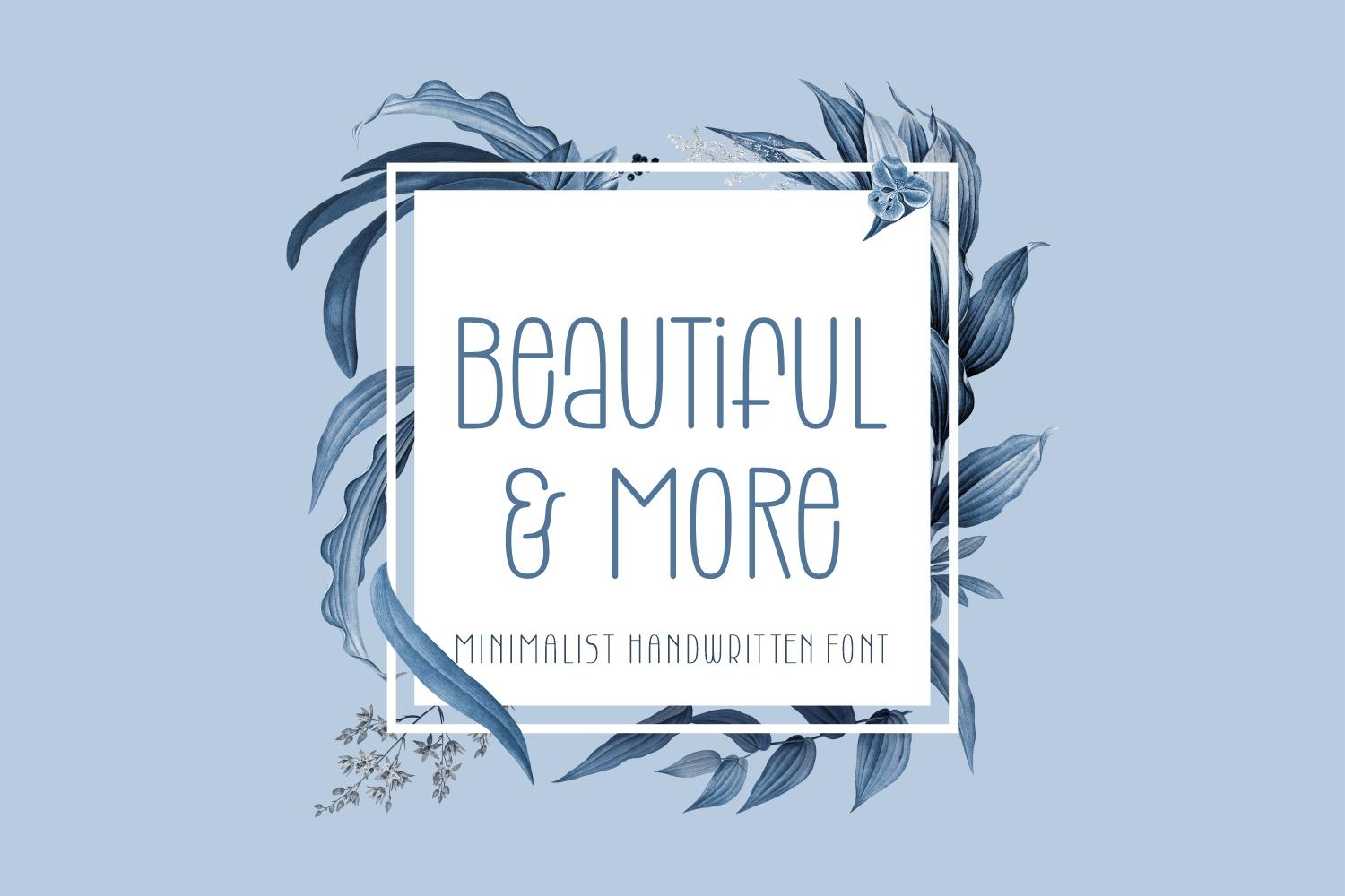 Beautiful & More Font