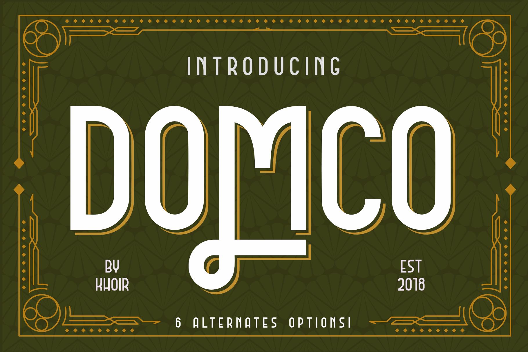 Domco Font